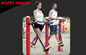 cheap Three People Walking Machines , Commercial Gym Equipment For Amusement Park